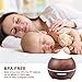 2PACK Essential Oil Diffuser, Iextreme 250ml Wood Grain diffuser With Auto Shut Off, 8 Colorful LED Light, Adjustable Mode Aroma Diffuser For Baby, Yoga, Spa, Home, Office