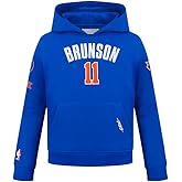 Pro Standard Big Boys NBA New York Knicks Jalen Brunson #11 Classic Player Pull Over Hoodie Royal Blue S