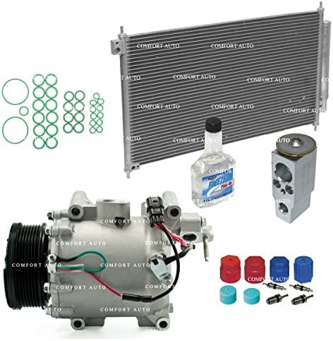 New AC A/C Compressor Kit with Condenser Fits: 2012 2013 2014 Honda Civic Si L4 2.4L Sedan ONLY