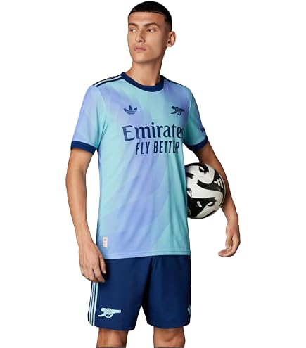 Amazon.com: adidas Kids Soccer Arsenal 23/24 Youth Third Jersey