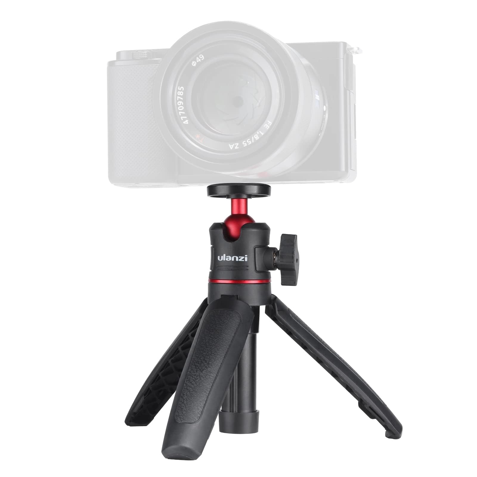 ULANZI MT-08 Compact Travel Tripod - Portable Mini With 1/4 Inch Screw - Compatible With Sony ZV1/RX100 VII/RX1R II, Canon G7X Mark, Fujifilm X100V, Leica Q2