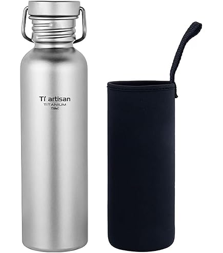 Gourde Snow Peak TW-800 Aurora – 800 Ml – Titane – Camping Japon
