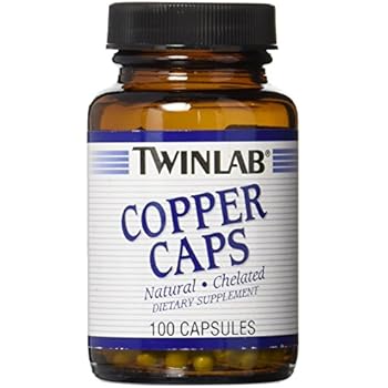 Twinlab Copper Caps - 2 mg - 100 Capsules