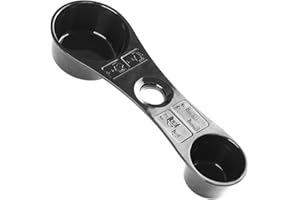 AOCIES Smart Coffee Scoop Spoon for Ninja - Perfectly Measured Coffee Every Time - Compatible with CF090 CF091 CF092 CF097 Cuisinart Mr. Coffee Keurig K-Cup - Double Sided Measuring Scoop Spoon (1 Pcs)