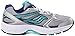 Saucony Women's Cohesion 9 Running Shoe, Silver/Navy/Teal, 7 M US