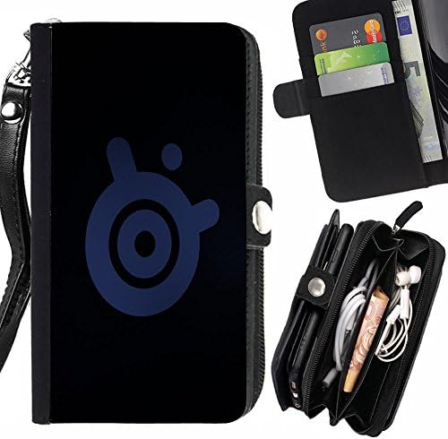 KING CASE FOR BLACKBERRY PASSPORT Love Hate Pattern Zipper Wallet With Strap Card Holder Case Cover