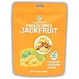 NOKKI FARM Freeze Dried Jackfruit - Healthy & Exotic Tropical Superfood Snacks, No Added Sugar or Preservatives, Kid-Approved, Shelf-Stable & Portable for On-The-Go Snacking - 1.76 Oz