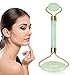 Jade Roller for Face, Jade Facial Roller, Gua Sha Scraping Massager, Anti-aging 100% Natural Facial Jade Stone Set - Face Eye Neck Beauty Roller For Slimming & Firming