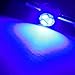 cciyu 20 Pack Brightest Blue T5 /T4.7 Neo Wedge 12mm 12V 3 SMD A/C Climate Control LED Light Bulbs