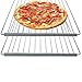 2 Pack Silicon Oven Rack Shields Oven Rack Guard Against Burns and Scars,Food Grade,FDA Approved,BPA Free,Heat Resistant to 230C/446F (Black)