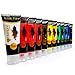 Acrylic Paint Set - 12 Extra Large 75ml Tubes, Ultimate Set for Paint Night, Wood, Clay, Ceramic, Terra Cotta - Free 3 Brushes, Great for Beginners, Students & Professional Artist by Diamond Driven