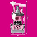 Casdon Hetty Deluxe Cleaning Trolley with Hand Vacuum 3+ Red view 6