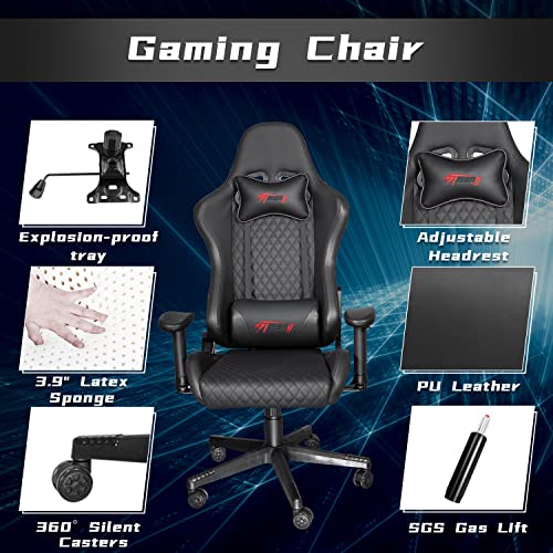 Ninecer Gaming Chair, Office High Back Computer Chair, Video Game
