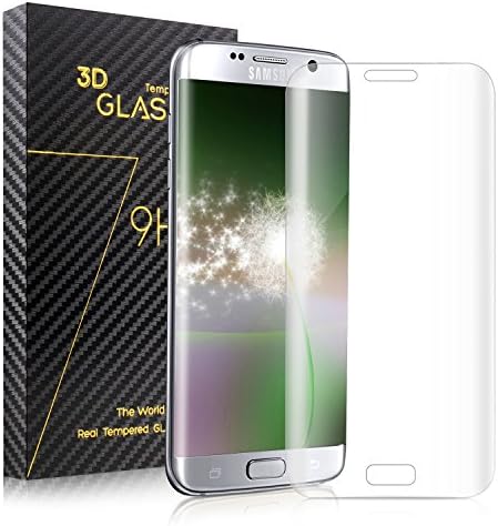 DigiBona Galaxy S7 Edge Screen Protector, [Full Edge Coverage] 3D Tempered Glass Screen Cover for Samsung Galaxy S7 Edge-Transparent