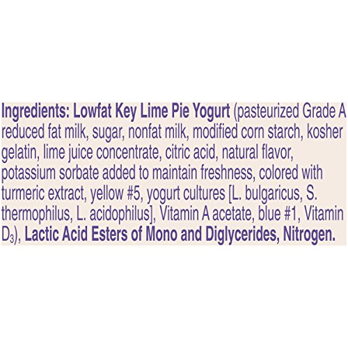 Yoplait, Whips Light & Fluffy Yogurt, Key Lime Pie, 4 oz - Thumbnail 3