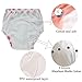 Babyfriend Baby Girls' Toddler Training Pants Washable 3 Pack Kids Potty Nappy 2t 3t Children, Sdtp3-g002, Small
