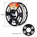 White PLA 3D Printing Filament 1.75mm 1KG 2.2LBS Spool, Dimensional Accuracy of +/- 0.05mm