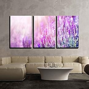 Lavender x3 Panels