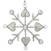 Christmas Ornaments Snowflake Decor Party Anniversary 15 CM Set of 6