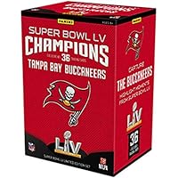 2021 Panini Super Bowl LV Tampa Bay Buccaneers Championship Set - 36 Cards Per Box