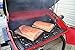 Americana Electric Cart Grill with wire shelf, Satin Black