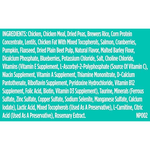NUTRISH INDOOR COMPLETE DRY CAT FOOD, CHICKEN, LENTILS & SALMON RECIPE (RACHAEL RAY), 3 LB. BAG