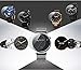 Huawei Watch Glass Screen Protector, [3-Pack] Kimilar Tempered Glass 9H Hardness Screen Protectors for Huawei Watch, Ultra High Definition Invisible and Anti-Bubble Crystal Shield