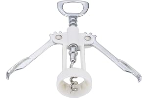 GAILY YOUTH Wine Opner Wing Corkscrew,Stainless Steel Wing Corkscrew with Coil Cutter Used in Kitchen Restaurant Bars,Waiters