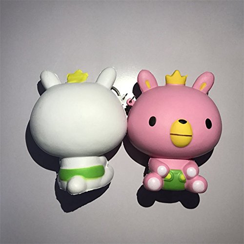 Vipe Kawaii Slow Rising Squishy Slice Bear Cream Scented Slow Rising Hand Wrist Toy Color Random - Thumbnail 6