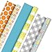 Hallmark Reversible Wrapping Paper, Baby Love (Pack of 3, 120 sq. ft. ttl.) for Baby Showers, First Birthdays and More