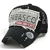 ililily Distressed Vintage Mesh Baseball Cap Snapback Trucker Hat