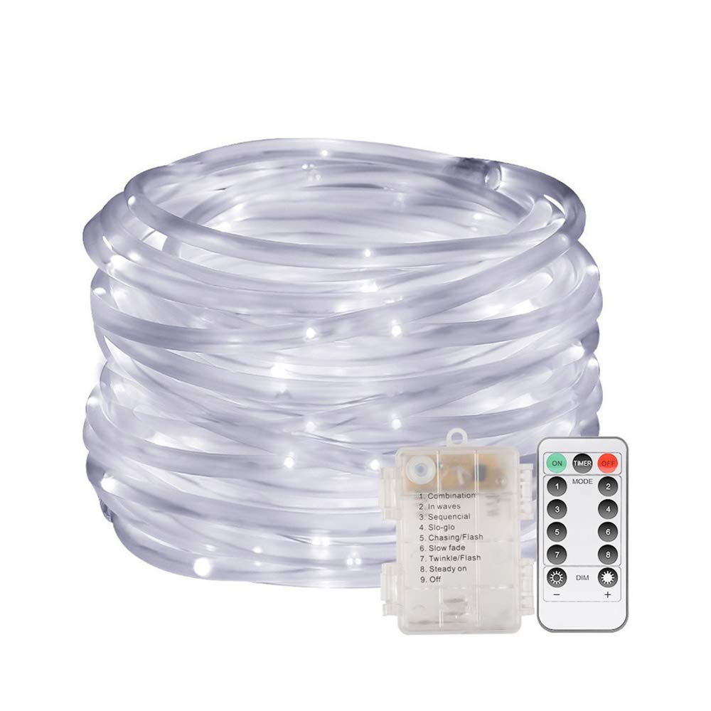 AVEKI LED Rope Lights, 100 LED Waterproof String Lights