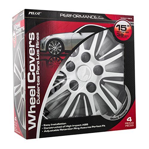 Pilot Automotive WH54715SB 15 Inch Premier Camry Style Silver