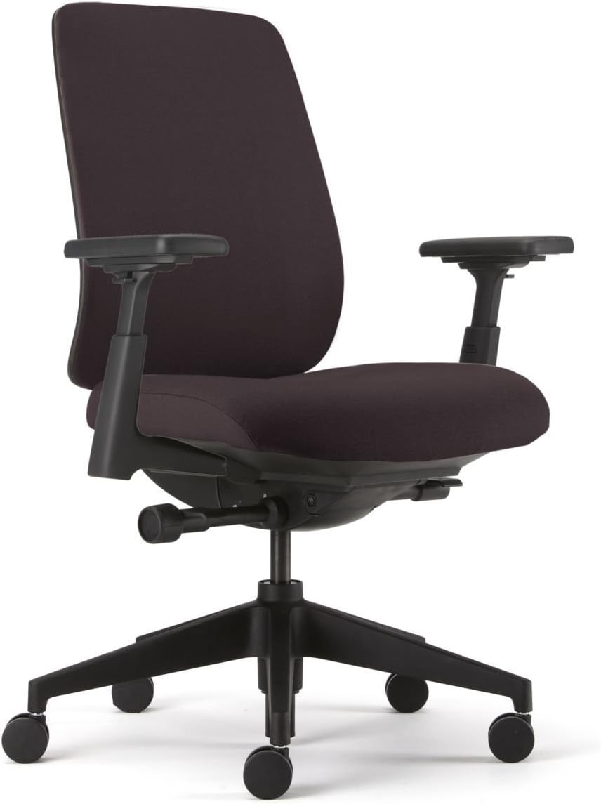 Haworth Lively Task Chair Forward Tilt-Back Lock/Adjustable Seat - 4-D Arms - Lumbar Support