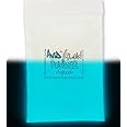 THE AVID COLORIST Aqua Glow Powder - Neutral in Daylight Blue/Green Glow in Dark - 1oz (30g) Pigment for Resin, Slime, Nail Polish, Paints, Coatings, Acrylic