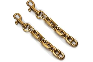 PYIDI Purse Extender Chain,Purse Strap Extender, Chain Strap for Purse, Bag Strap Extender, Purse Chain Extender, Chain Purse Strap,Extender Purse Strap, Chain Bag Extender Strap(Antique-Gold 2PCS)