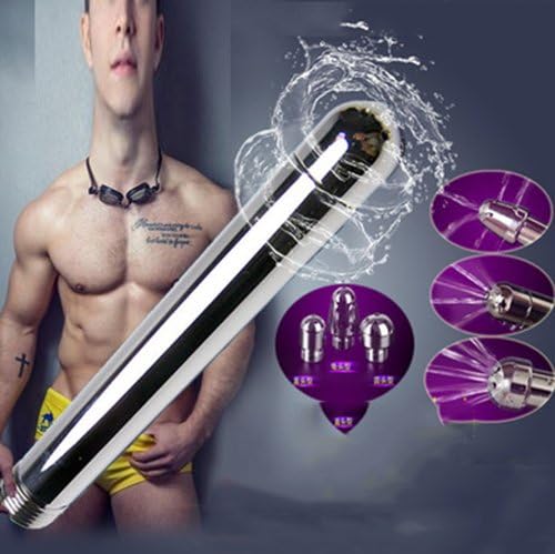 camaTech Aluminum Shower Enema Water Nozzle 3 Style Metal Cleaner Heads Vaginal Anal Plug Enemator Cleaning Colon Douche System