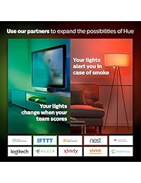 Philips Friends Of Hue iluminación inalámbrica personal de 259515 Bloom único, Retail