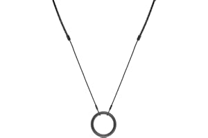 JOJOPANDA Glasses Necklace Eyeglass Holder Ring Chain Cord Sunglasses Strap Stainless Steel Polishing Loop