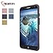 Alcatel One Touch Fierce XL Case, Aomax Hard Silicone Rubber Hybrid Armor Shockproof Protective Holster Cover Case With HD Screen Protector For Alcatel One Touch Fierce XL 5054 (VLS ARMOR Rose Gold)