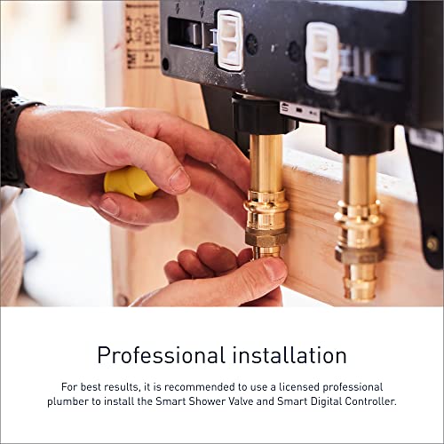 Moen Smart Shower 2Outlet Digital Thermostatic Shower Valve with 1/2