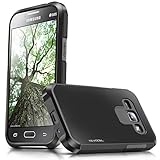 Evocel® Galaxy J1 (2015) Case - Dual Layer Armor Protector Case For Samsung Galaxy J1 (2015) - Retail Packaging, Black