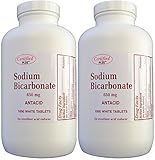 Sodium Bicarbonate Antiacid 650 mg Tablets for Relief of Acid Indigestion, Heartburn, Sour Stomach & Upset Stomach 1000 Tablets per Bottle Total 2000 Tablets by ADVANCE PHARMACEUTICAL