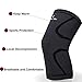 New You Knee Brace - Knee Support - for Running, Basketball, Sports - Knee Sleeves for Pain Relief, Arthritis Relief - for Women and Men, 1 Pair (Black, Large)