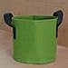 kingleder 5-Pack 1 Gallon Fabric Pots, Heavy Duty Nonwoven Fabric Planting Grow Bags Bulk, Indoor Flower Pots with Handles(Green/Black/Blue/Pink/Light Brown)thumb 3