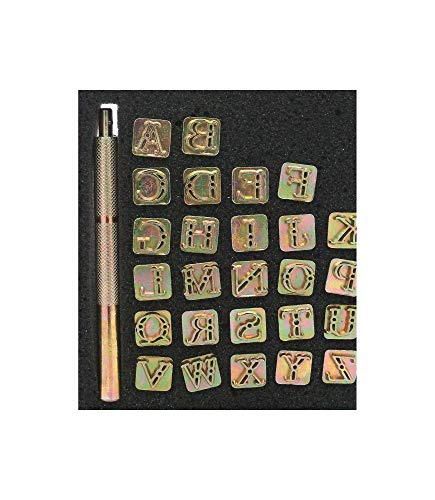 Tandy Leather Fancy Alphabet Set