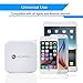 Dual Port USB Wall Charger 5V/ 4.8A with 6FT Lightning Cable & 6FT Micro USB Cord – Fast Travel Wall Charger with Smart Technology, Foldable Plug for iPhone / iPad / Samsung / Moto / Blackberry