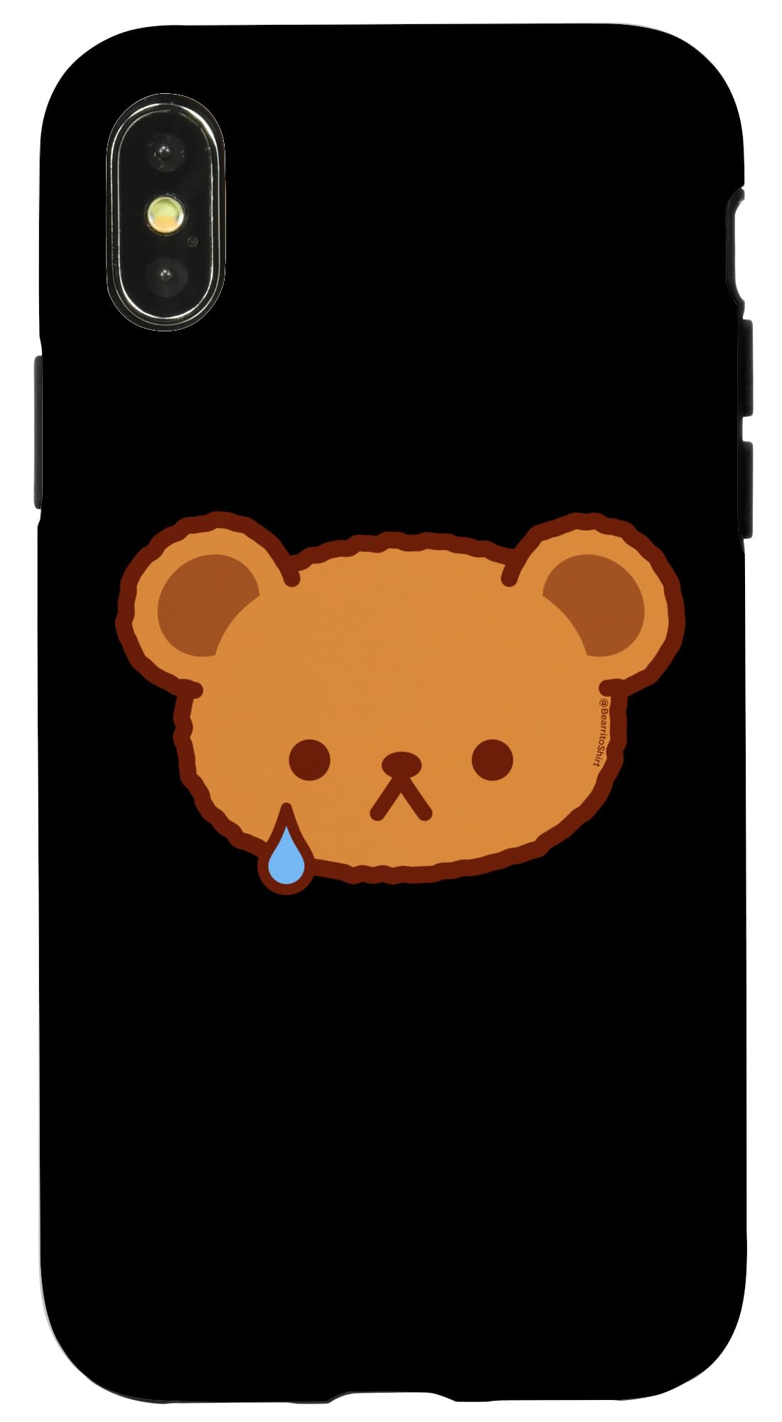 iPhone X/XS Sad Bear Having a Bad Day - It's Okay - Crying Teddy Tear Case