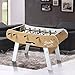 René Pierre Le Stade Foosball Table with Safety Telescoping Rods with Ergonomic Handles, Abacus Scoring Units and Single Goalies
