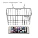 Kitchen Sink Caddy, YIFAN Stainless Steel Brush Sponge Soap Dishwashing Liquid Sink Drainer Holder Kitchen Tool - Silver